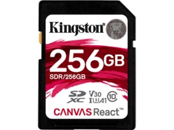 Cartão de Memória SDXC KINGSTON Canvas React 1 256GB