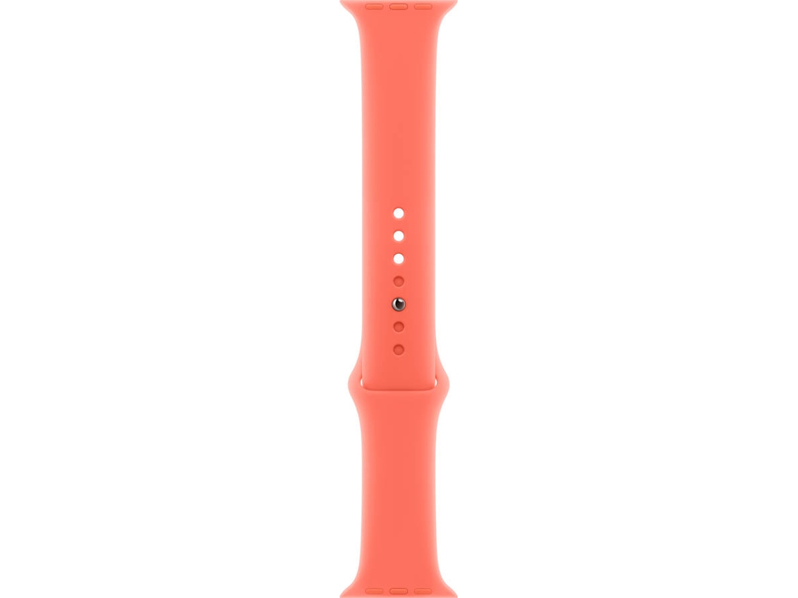 Bracelete APPLE Sport Band para Apple Watch 46 mm (Tangerine - Tamanho - S/M)