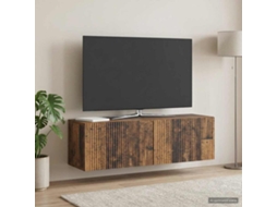 Vidaxl Gabinete de Tv de Parede Madeira Antiga 98 X 31 X 30 Cm