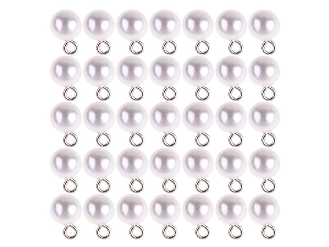 100Pcs Botão de Pérola ALLINLESS
