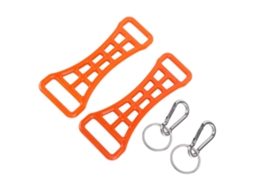 Primerox 2pcs Ferramenta Auxiliar para Fivela de Bota de Esqui Extensor Aperto Facil de Abs Laranja