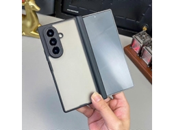 Capa Dobrável De Eixo Duplo Com Toque Fosco Para Samsung Galaxy Z Fold7 5g