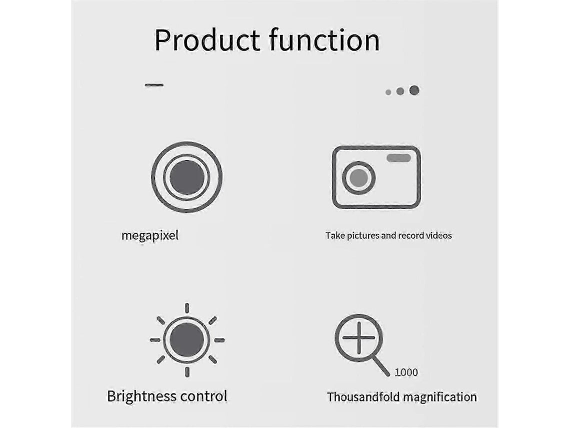 Microscópio Sem Fio, Microscópio Digital Portátil Usb Com Wi-fi
