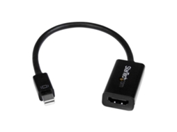 Conversor De Vídeo Startech.com Mini Displayport 1.2 Para Hdmi 4k Ativo Hdcp Preto Slowmoose