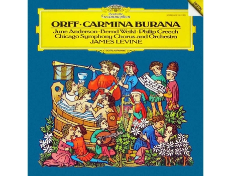 CD Orff / James Levine  / Chicago Symphony Chorus And Orchestra - Carmina Burana (1CDs)