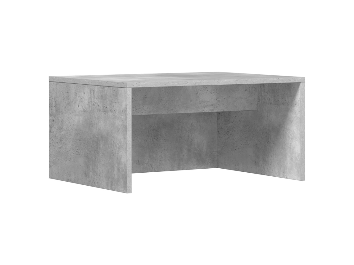Conjunto 1 Mesa De Parede Vidaxl Cinzento Derivados De Madeira (60 X 45 X 30 Cm)