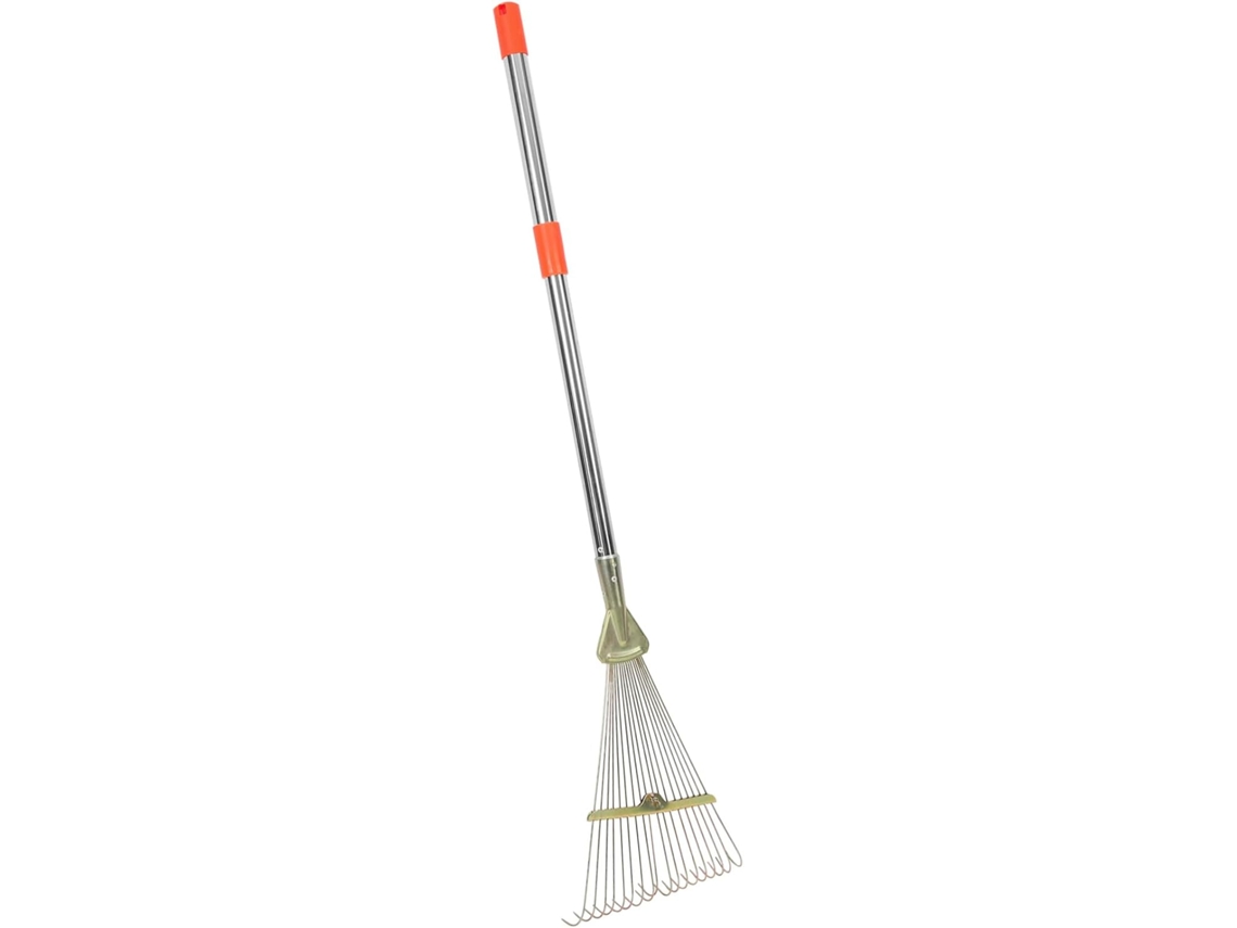 Ancinho Telescópico para Camping, Ideal para Jardinagem, Nivelamento e Remoção de Folhas. SFUSHOS