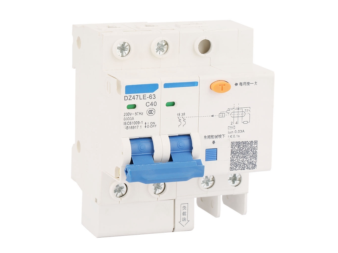 Disjuntor Residual Dz47le 63 2p+2 40a | S/MARCA