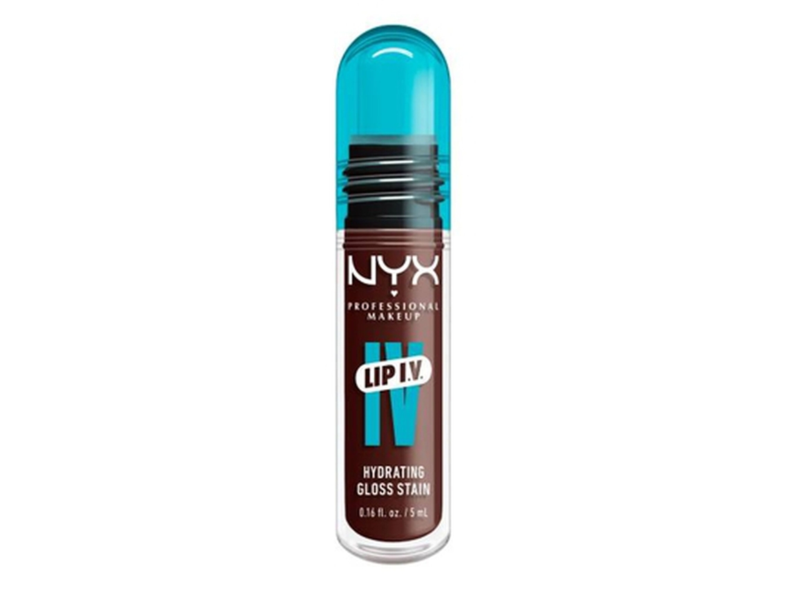 Nyx Professional Makeup, Lip Iv, Gloss, Até 12h De Hidratação, Altamente Pigmentado, Acabamento Brilhante, Mocha Me Wet