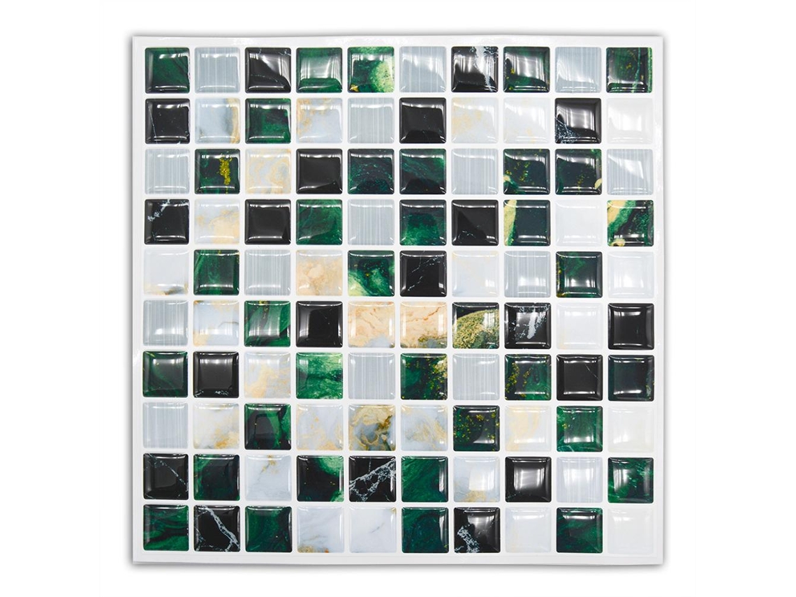 Pack de 5 azulejos 3d autoadesivos para parede, impermeáveis e resistentes à água LAXISCREED