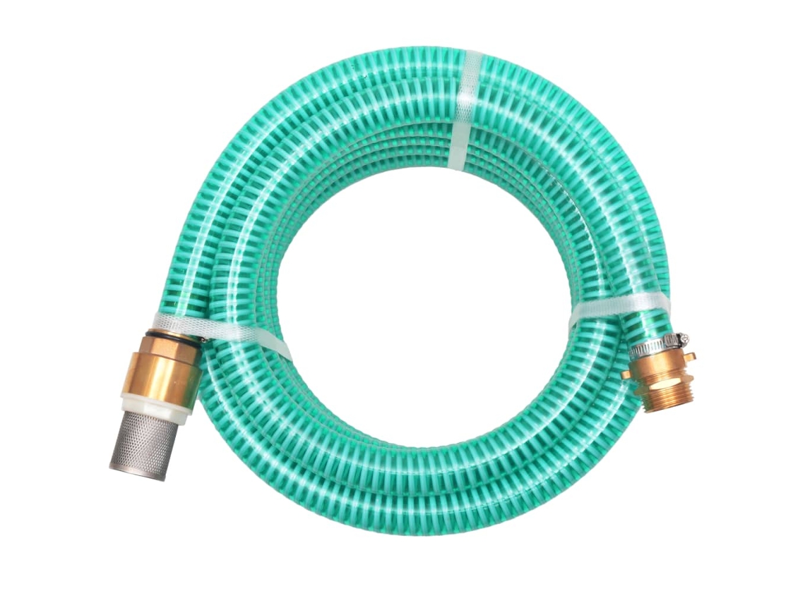 Mangueira jardim VIDAXL Verde Plástico (10 m 25 mm )