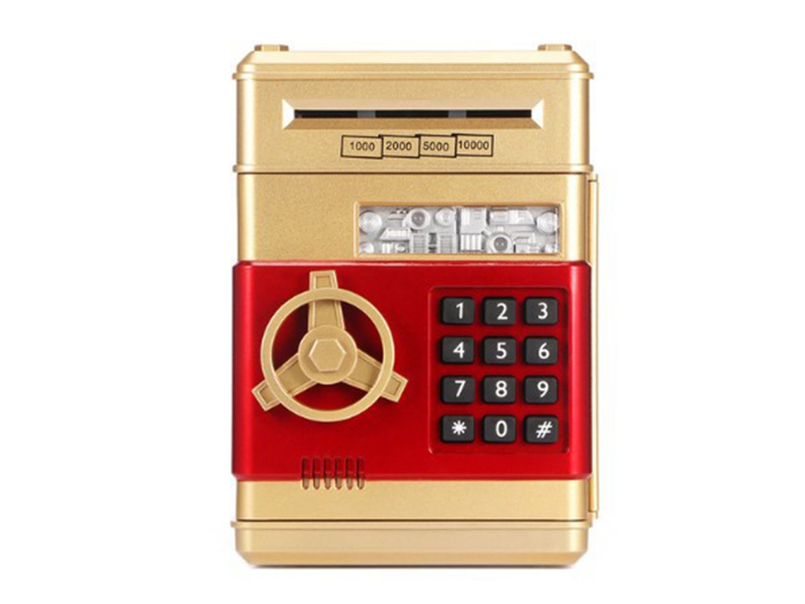 Cofrinho Eletrônico Com Senha De Atm (economia Automática, Antirroubo)