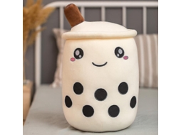 2026 muñeco de Peluche de Té de Burbujas Con Cara Sonriente 24/35/50/70cm