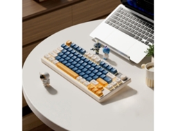 Kit Teclado E Mouse Gamer, Ergonômico, Silent Com Fio Fino,compatível Com Pc Tablet Celular