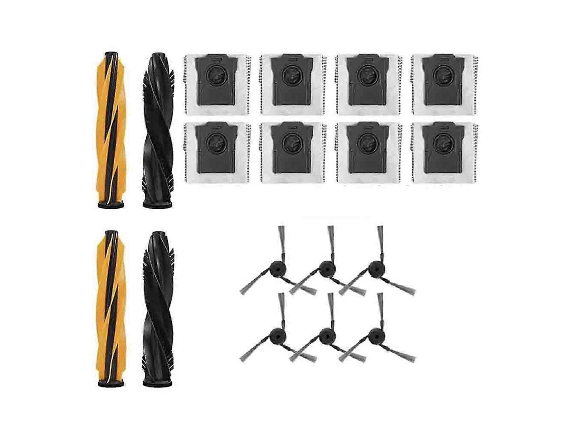 Para Dreame X50 Ultra/s40 Enhanced/x50 Master/l40s Pro Ultra/l50 Pro Ultra/mova V50 Ultra: Escova Principal, Filtro E Pano De Limpeza.