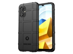 Capa De Tpu Resistente A Impactos Com Cobertura Total Global Para Xiaomi Poco M4 5g