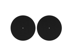 Aetheria 2 Tapetes Protetores Antiderrapantes para Discos de Vinil, 12 Polegadas, Feltro, Acessórios para Tocadiscos