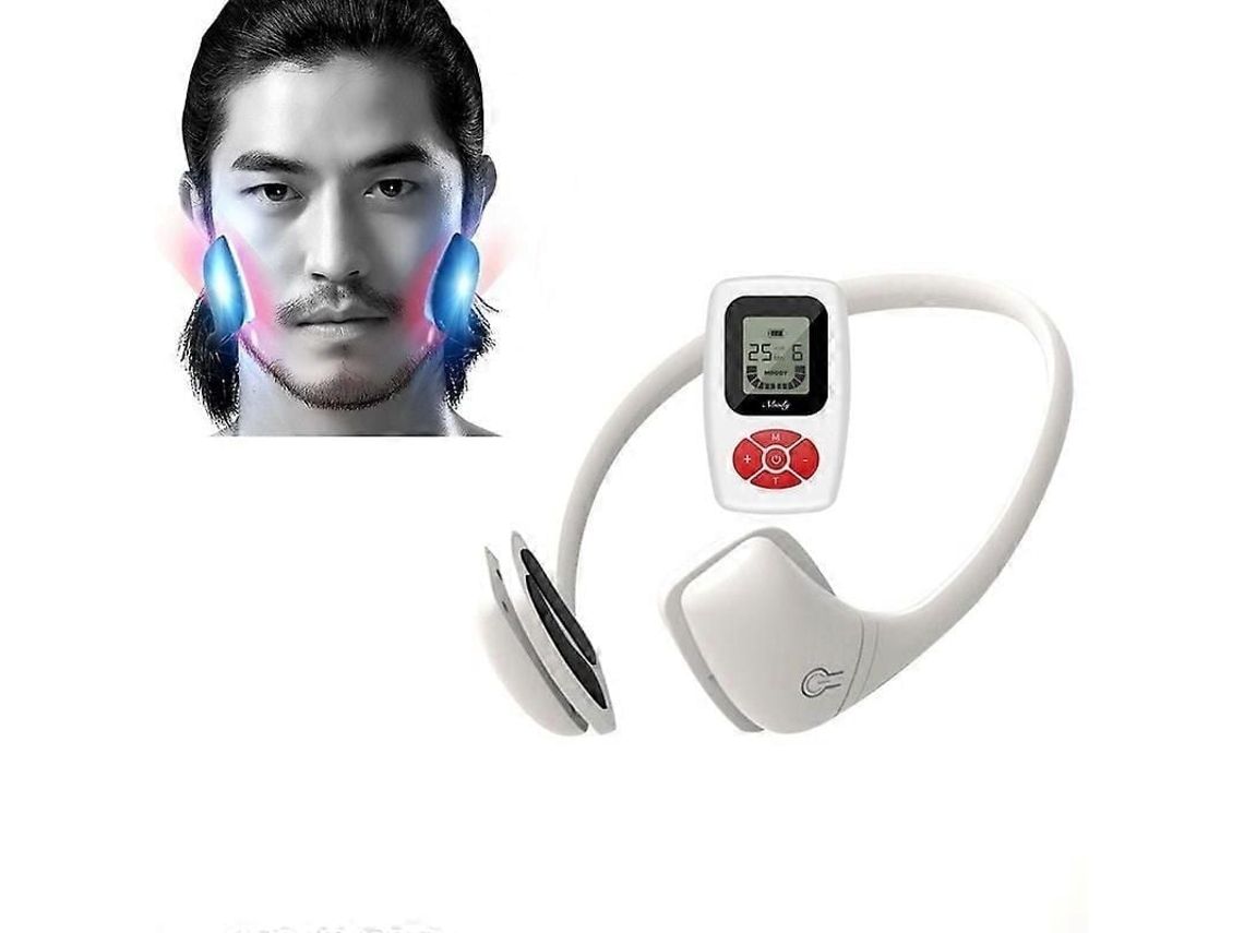 Massageador Facial de Microcorrente, Dispositivo Inteligente Lifting para Preguiçosos, Aparelho Bel Eza Ems. GOKOCO