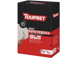 Pó De Revestimento De Enchimento Interior/exterior Rápido 1 Kg Espátula Incluída Toupret