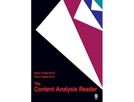 Livro Content Analysis Reader de Klaus Krippendorff e Mary Angela Bock (Inglês)
