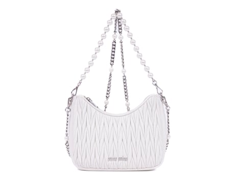 Mala De Mulher Miu Miu Pre Owned Chain Evening Branco (tamanho Único)
