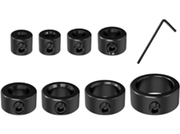 Conjunto De Anéis Limitadores Profundidade Para Furadeira, Limitador De Profundidade, Anel Limitador De Eixo, Travamento