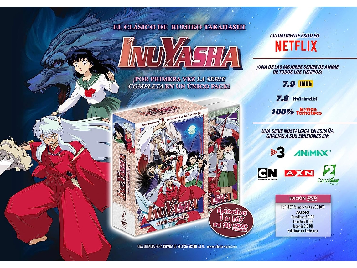 Donde assistir Inuyasha - ver séries online