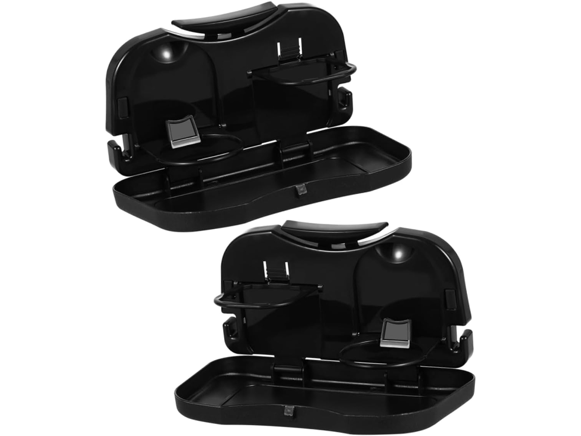Conjunto De 2 Bandejas Dobráveis Para Assento De Carro, Porta-copos E Mesas De Jantar.