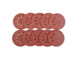 Lixa de 125 Mm, 60 Unidades, Grão de Lixa 10x 40/60 BRILVIBERA