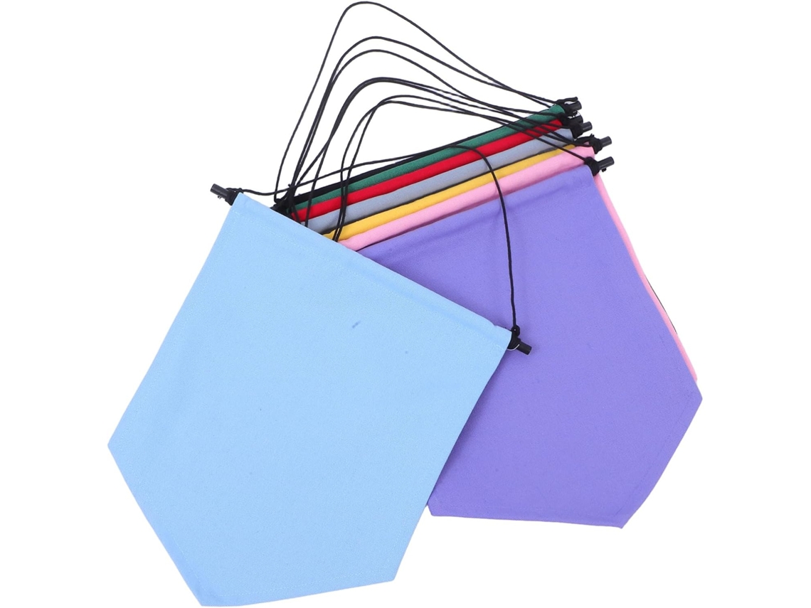 Organizador De Parede Em Lona Colorida Com 8 Peças Para Broches