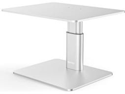 Suporte metálico ajustável para monitor, compatível com TV, PC AQUAFORGE