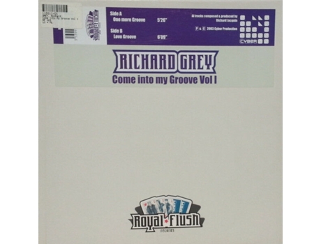 Vinil Come Into My Groove Vol I Royal Flush Records