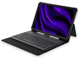 Tablet LOGICOM Fold Pro (12'' - 128 GB - 6 GB - Preto) + Capa + Teclado + Caneta