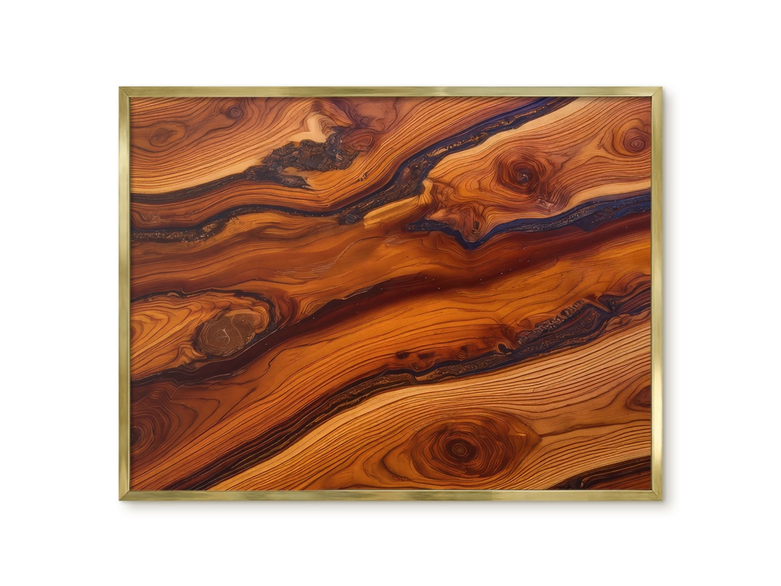 Magnetic Wall Board Wooden Boards For The Office Espelharte (80x60 Cm)