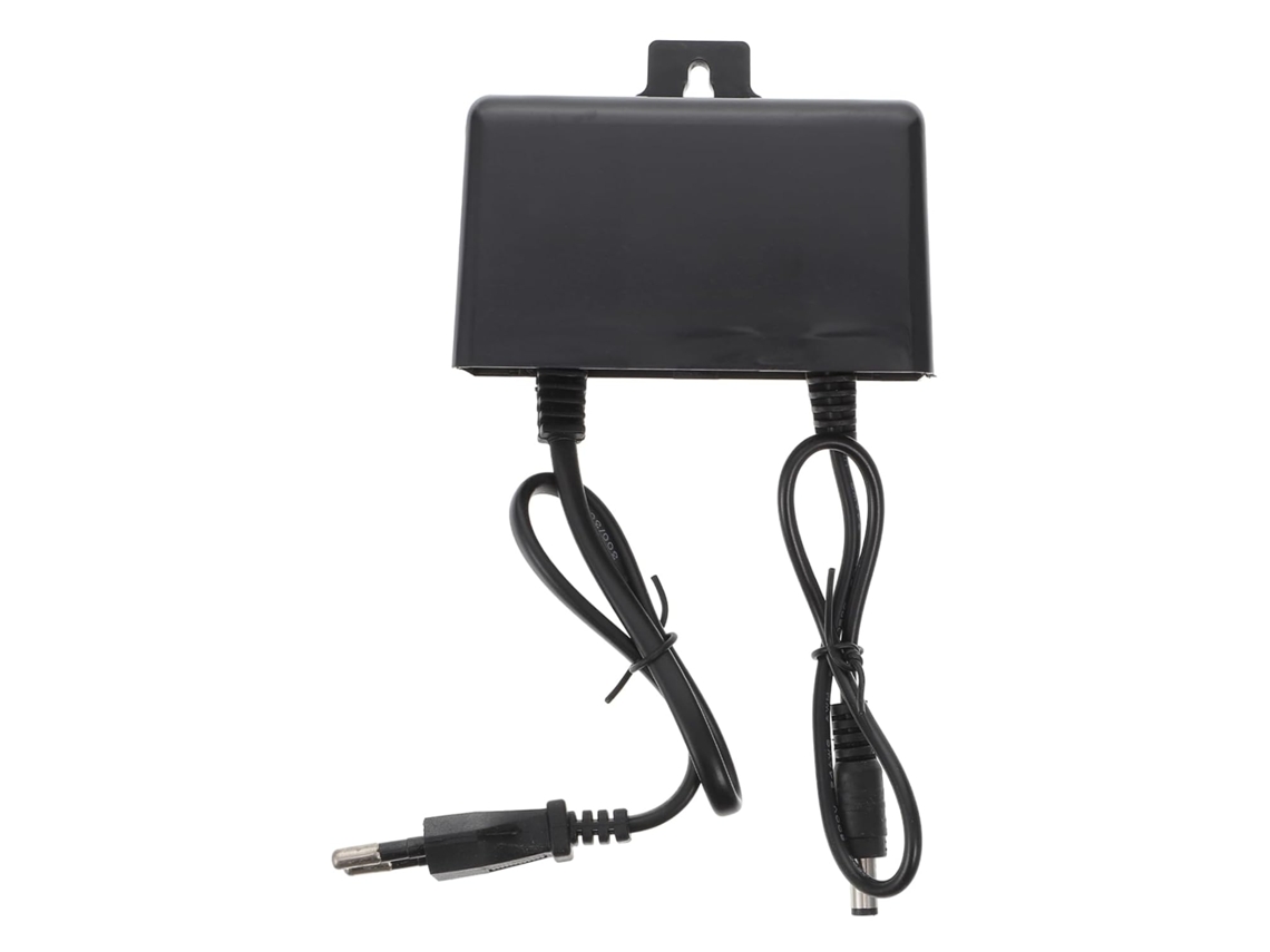 Adaptador De Alimentação Externa À Prova D'água, Resistente À Chuva, Plugue Europeu, Com Proteção Contra Sobretensão.