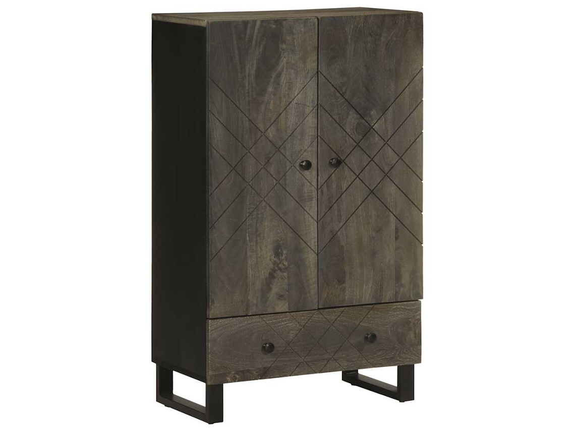Highboard, Highboards Vidaxl Preto Madeira De Mangueira