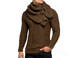 Fasst Chaqueta con Capuz Grosseira Mystdiy, Estilo Solto, Cuadros