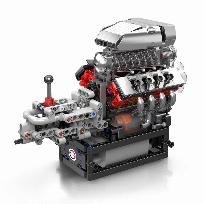 Motor V8 E Caixa De Câmbio 855 Moc