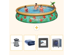 Bestway Piscina Bestway Fast Set Redonda - 457x84 Cm - 5-peças S190