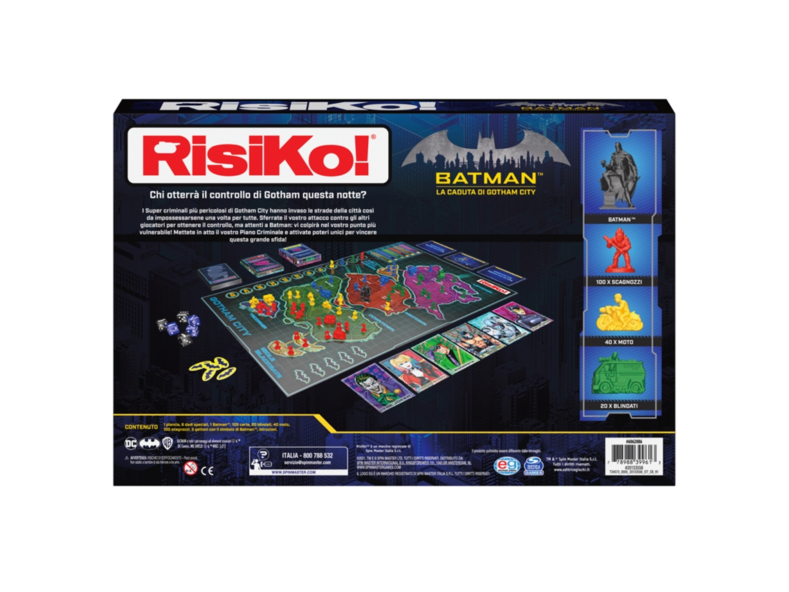 Jogo de tabuleiro SPIN MASTER DC (10 anos)