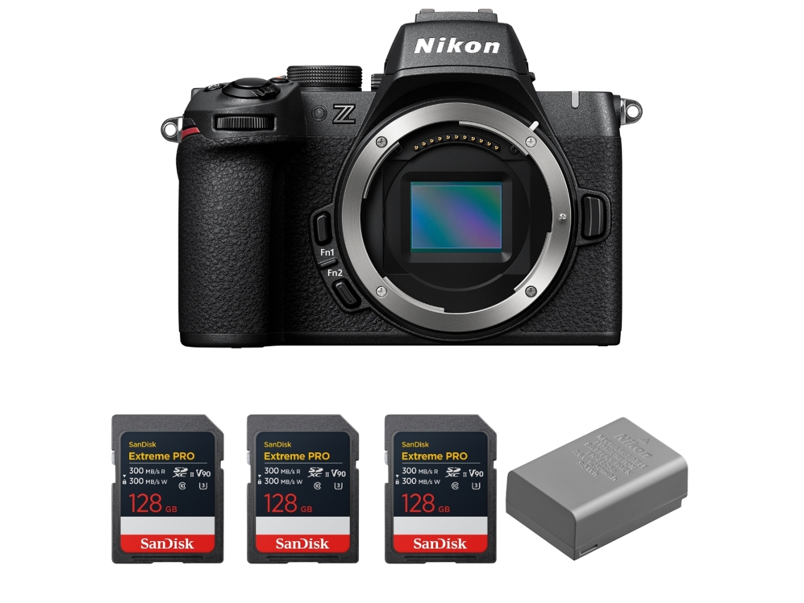 Z50 Ii + 3 Sandisk 128gb Extreme Pro Uhs ii Sdxc + Nikon En el25a + Ebook “20 Dicas para Fotos Que Impressionam” NIKON