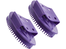 Veemoon Escova Corporal De 2 Peças Para Costas E Cabelo, Ferramenta De Esfoliação E Aplicador Portátil Para Cuidados