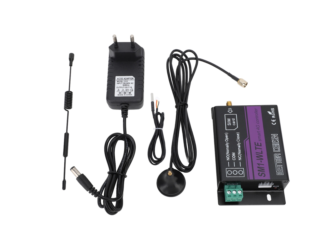 Laxiscreed Controlador Sm1-wlte-ea Com 4g, Alarme De Temperatura E Humidade Via App E Web