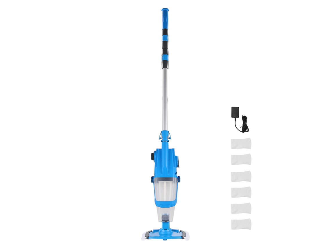 Limpador De Piscina Recarregável Sem Fios Succebuy 26 Gpm Com Haste De Extensão