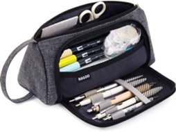 Viaje Com Estilo, Bolsa Grande De Lona Multifuncional Com Alça De Mão E Bolsos De Velcro Para Organização Em Qualquer Lugar