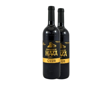 Vinho CONDADO DE HAZA Club Tempranillo Ribera del Duero Reserva (0.75 L - 2 Unidades)