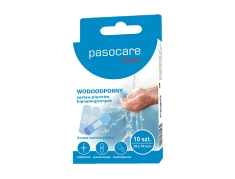 Plasters Pasocare, À Prova De Água Plus, 20x70mm, 10 Unidades Paso Trading