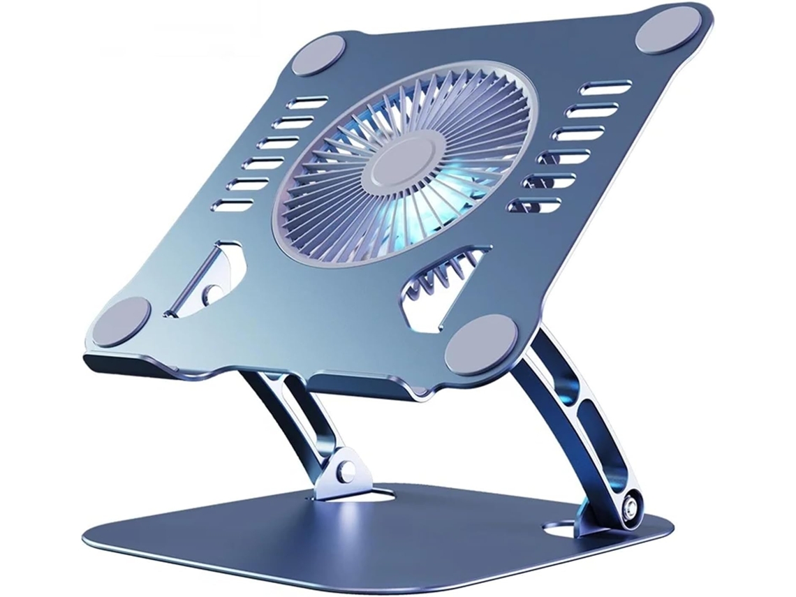 Cooler Para Laptop Suporte Fino E Ergonômico Para Laptop, Para Mesa, Com 3 Ventiladores De Velocidade Slowmoose