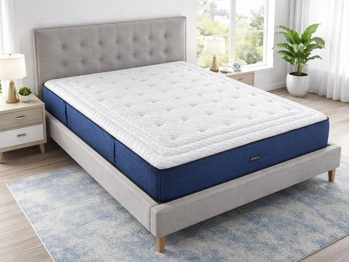 Colchão de Espuma SHAULA Celestia 100x200 Cm Altura 30 Cm com 2 Cm de Látex de Cada Lado