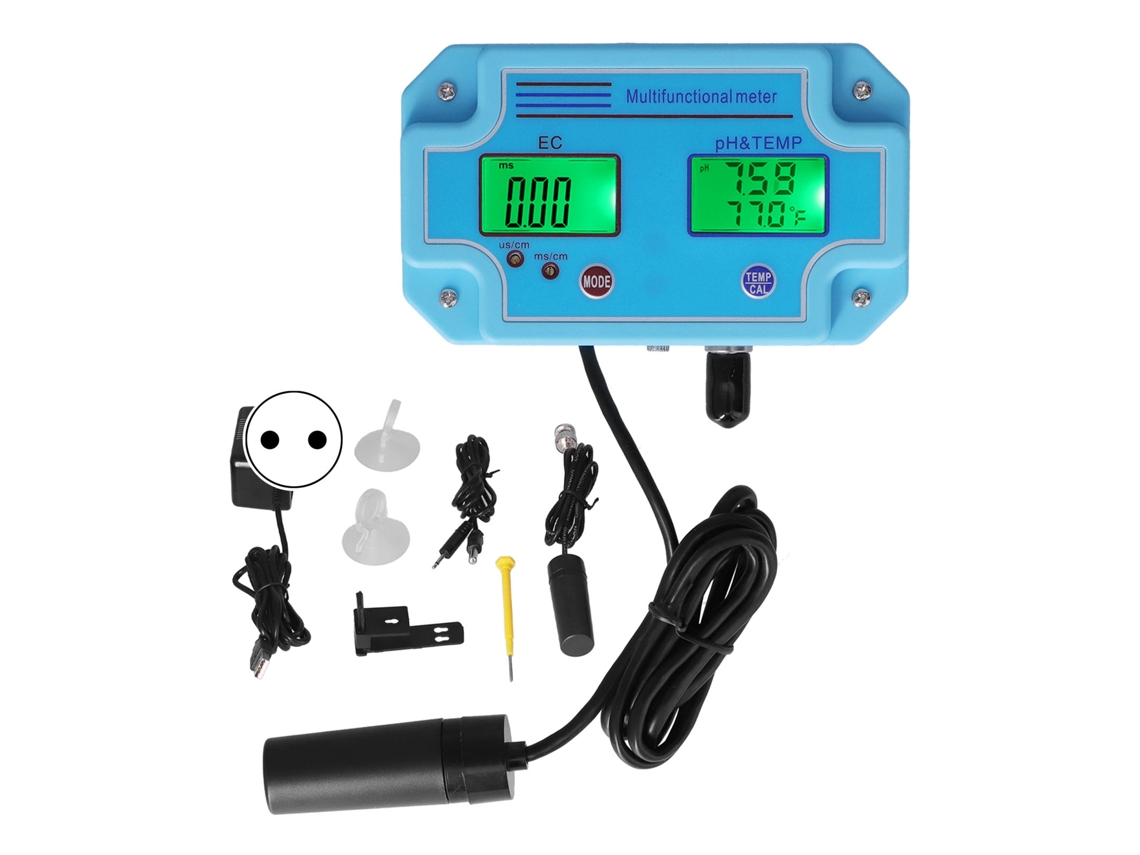 Analisador de Qualidade da Água com LCD Primerox